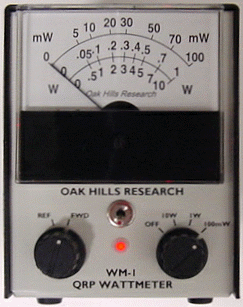 Modified OHR WM-1 QRP Wattmeter