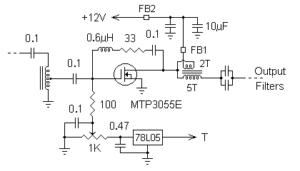 Modified output amplifier