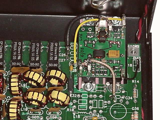 Modified XMIT and DL PA Boards