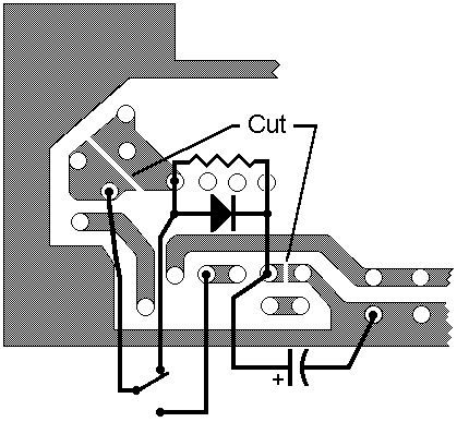 Patial PC Board Layout